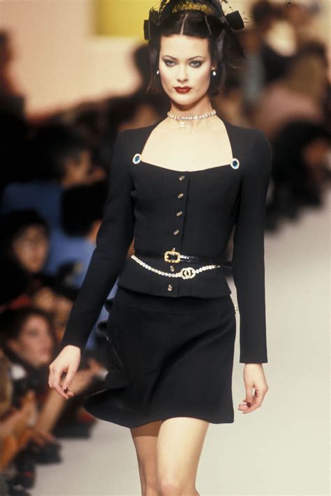 vintage chanel runway.